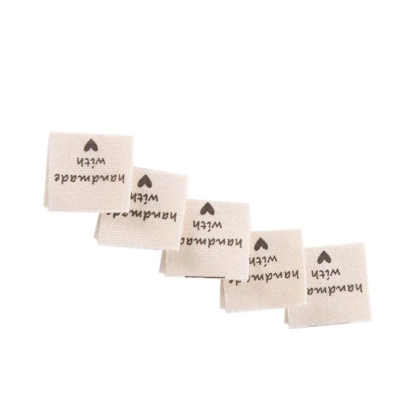 Ярлыки с тиснением для одежды ручной работы ярлыки DIY этикетки типа коробка