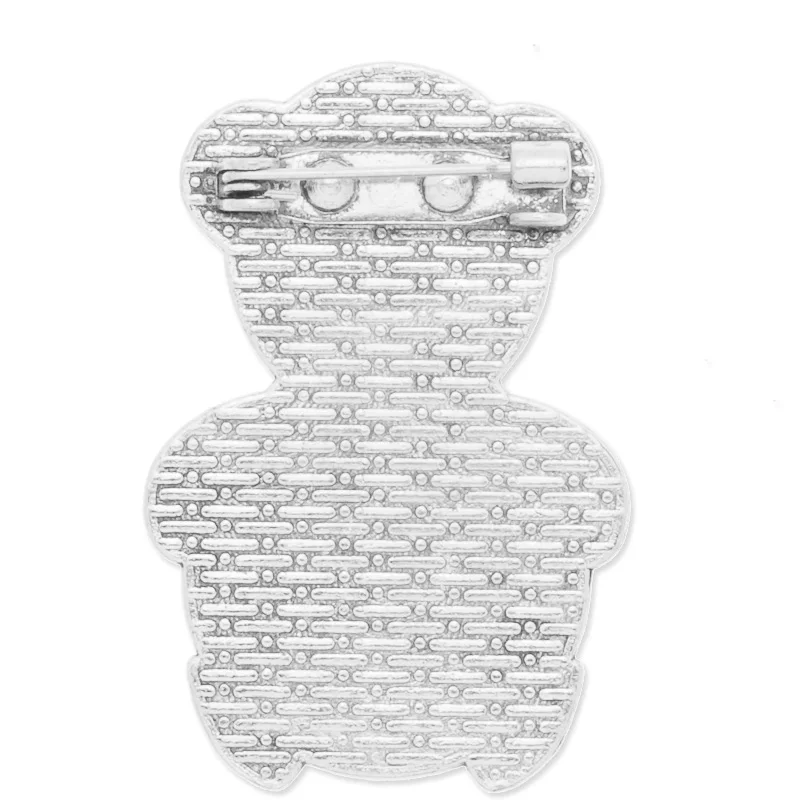 Женская Посеребренная брошь ювелирные изделия с защитной булавкой для оправы 20