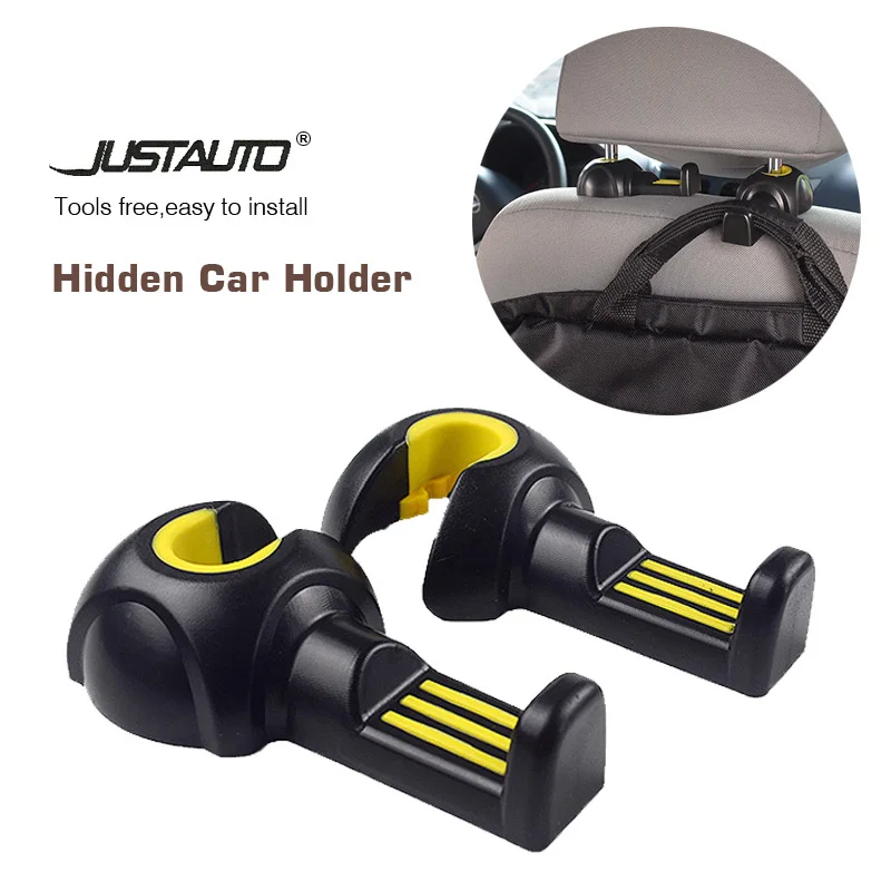 

2PCS/ONE PAIR Car Seat Hanger Holder Hook Headrest Hanger Hook