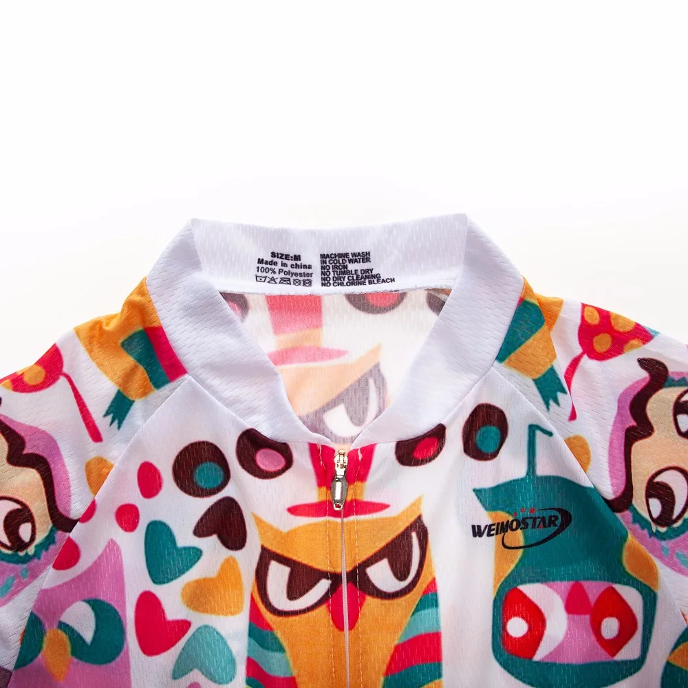 Женская Спортивная одежда для велоспорта maillot Racing красный и разноцветный топ с
