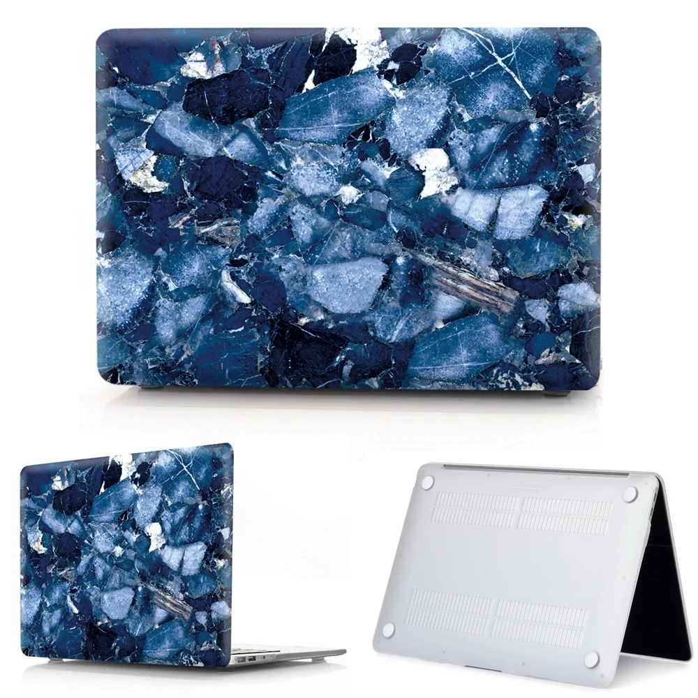 S13 Мраморный чехол для ноутбука MacBook Air Pro retina 12 13 15 Pro 13 A2159 сенсорная панель для macbook Touch ID Air 13 A1932+ крышка клавиатуры - Цвет: S13