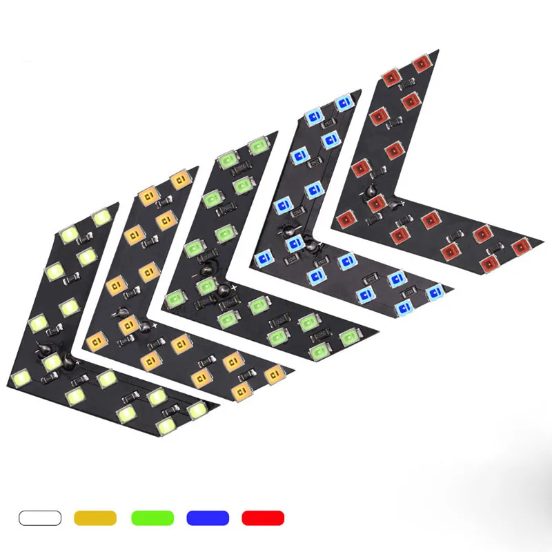 2 шт./компл. светодиодный индикатор со стрелкой для автомобиля грузовика зеркала