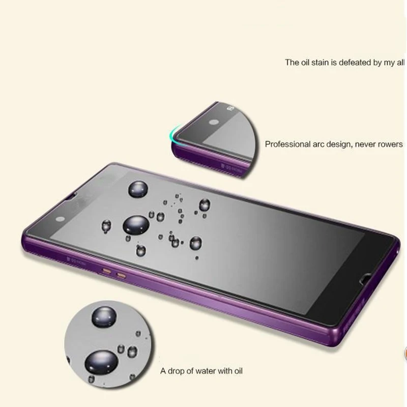 9H Премиум Закаленное стекло Защитная пленка для экрана Sony Xperia XA Z5 Z1 Compact M4 Aqua X E5 Z2 Z3