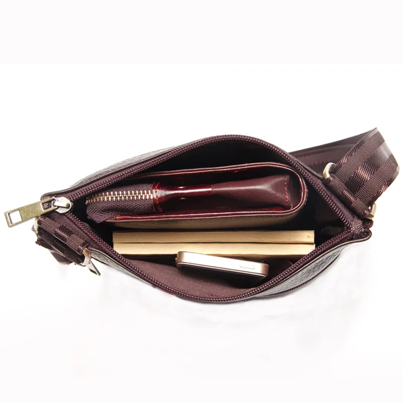 Мужчины Посланник Сумки Мода Молнии Мужская Crossbdy Щитка Одноместный Плечо Сумка