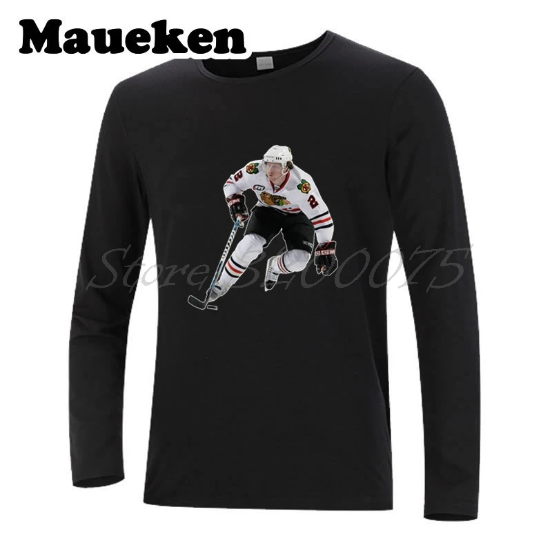 Мужская футболка с длинным рукавом Duncan Keith 2 Chicago канадская одежда Blackhawk на осень и