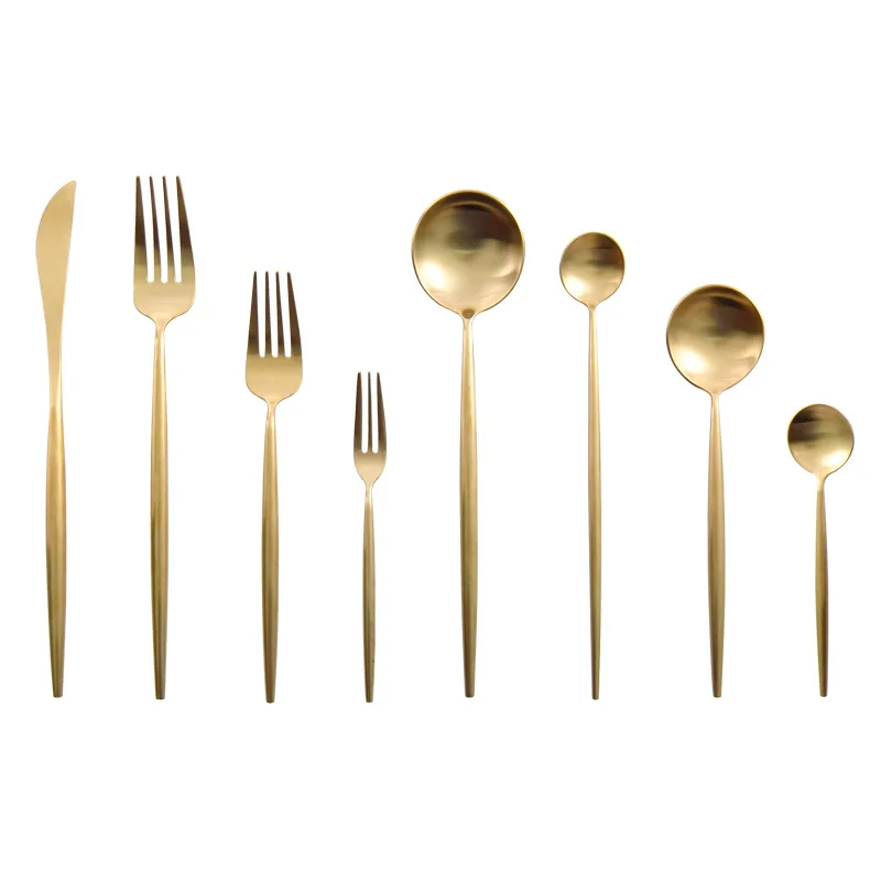 Набор столовых приборов SUEF из нержавеющей стали 8 шт./компл.|flatware set|stainless steel flatware