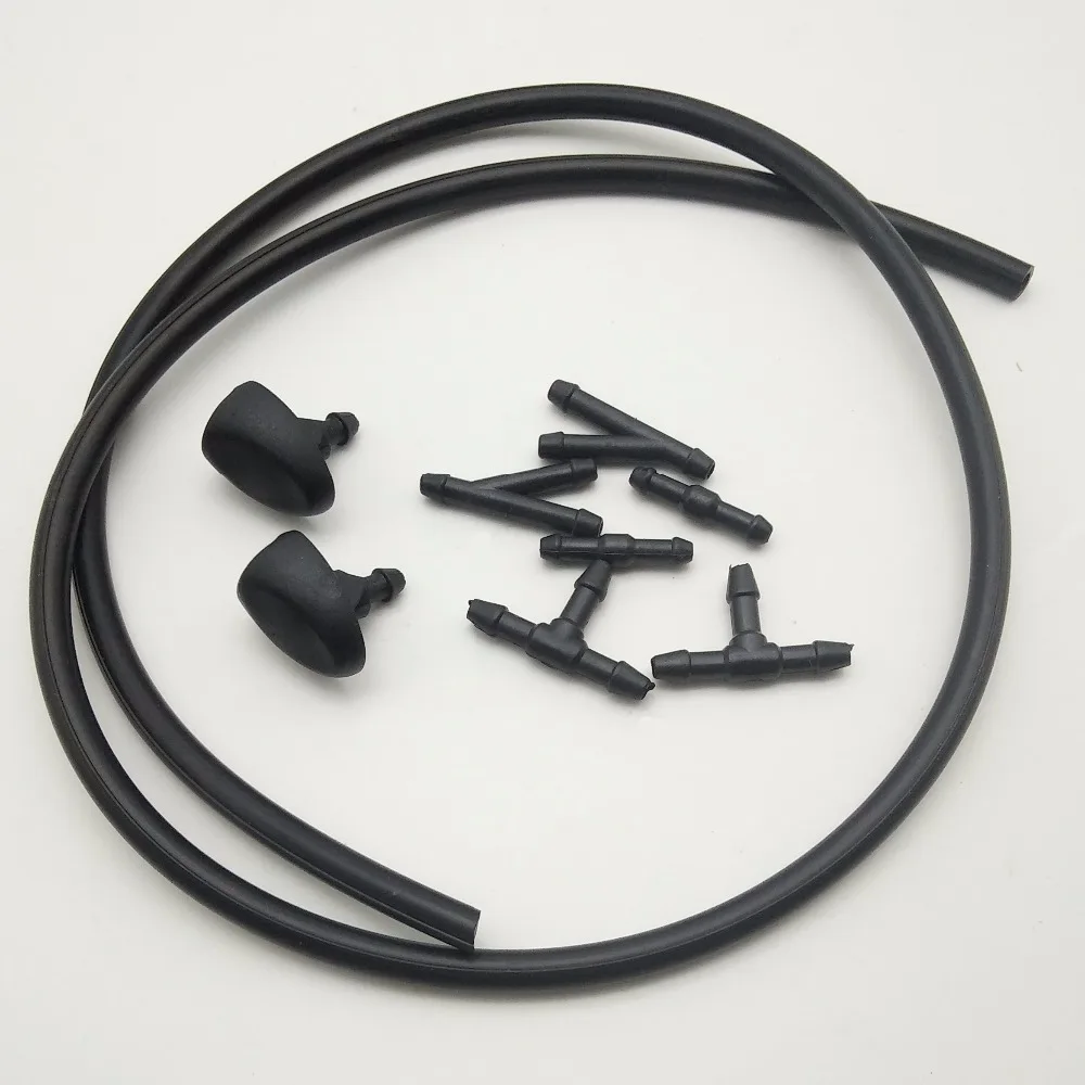 Стайлинг автомобиля 2 насадки для лобового стекла струи воды передняя крышка