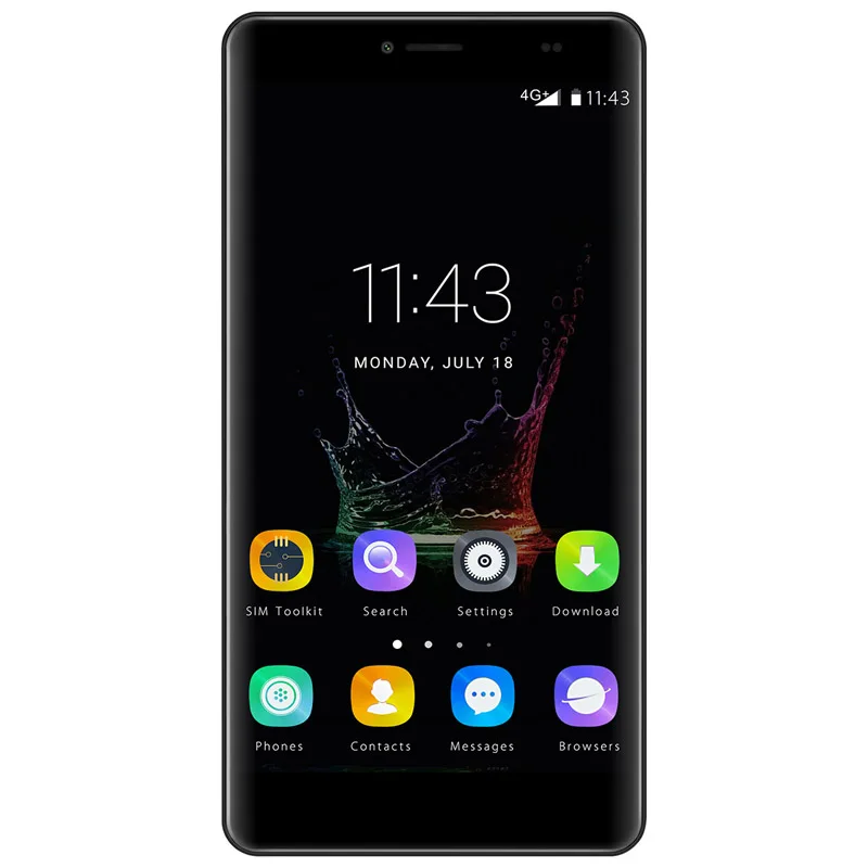 Оригинальные Bluboo Майя Макс Смартфон 6.0 Дюймов Android MT6750 Quad ядро Мобильного