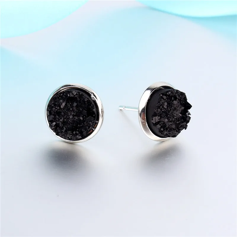 Dayoff европейские серьги ручной работы из смолы для женщин модные ювелирные