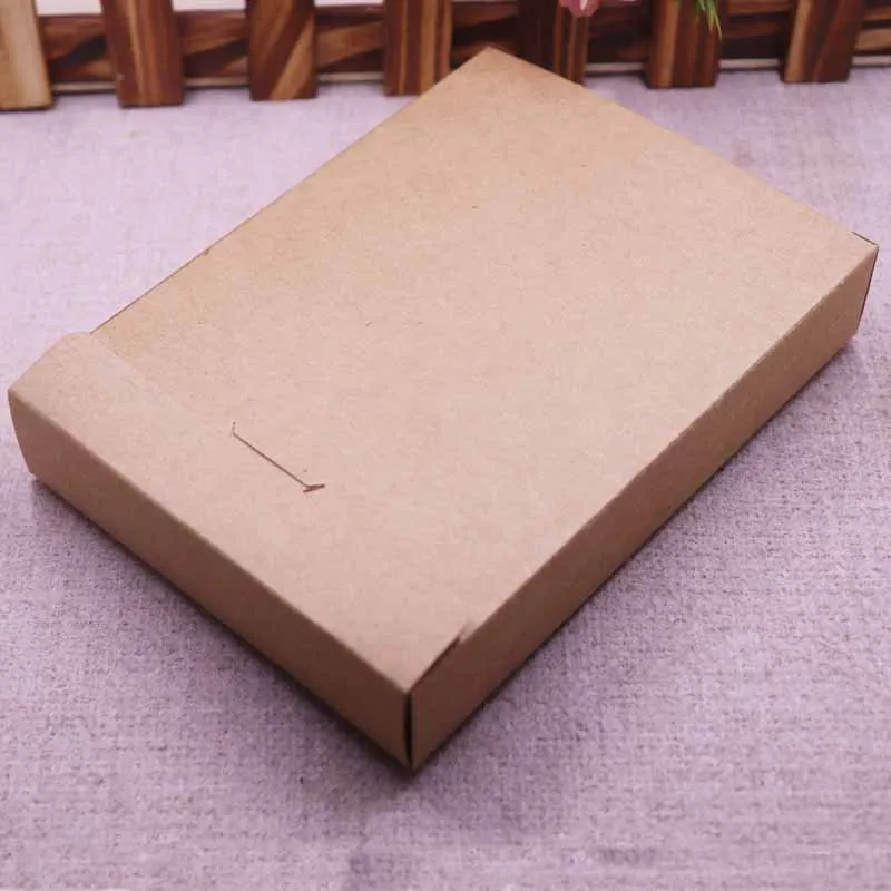 10 шт Новый DIY винтажная цветная подарочная коробка из крафт бумаги упаковка с