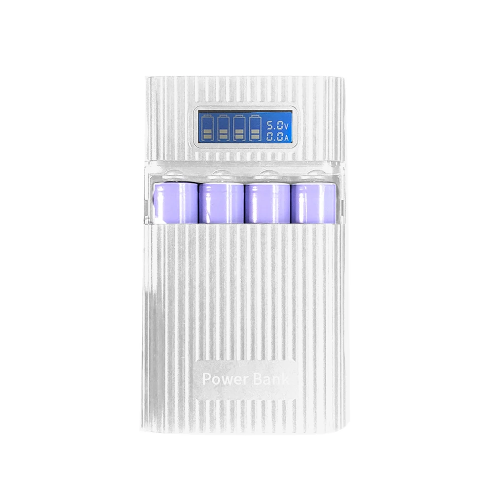 18650 батарея USB порт power Bank чехол Амперметр функция ABS защита от перегрузки по току