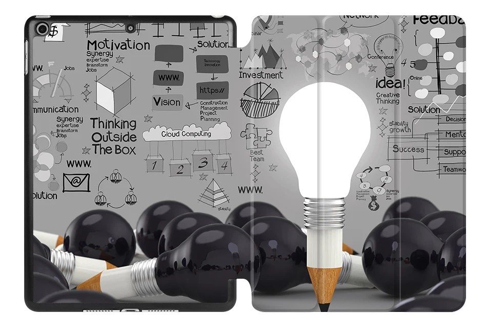 MTT чехол для Apple iPad 9,7 дюймов из искусственной кожи флип-стенд смарт-чехол Защитный чехол для планшета A1822 A1823 A1893 A1954