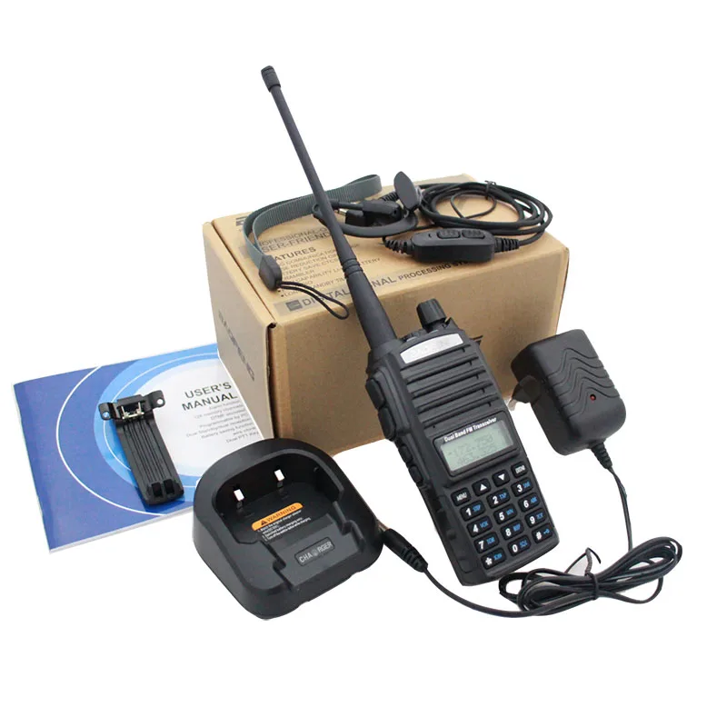 Рация BaoFeng UV 82 5 Вт/Сумка для велосипеда/микрофон