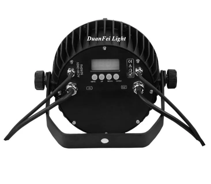 Уличный светодиодный светильник DunFly 8 шт./лот rgbw flat par 7x15w mini slim 5 в 1