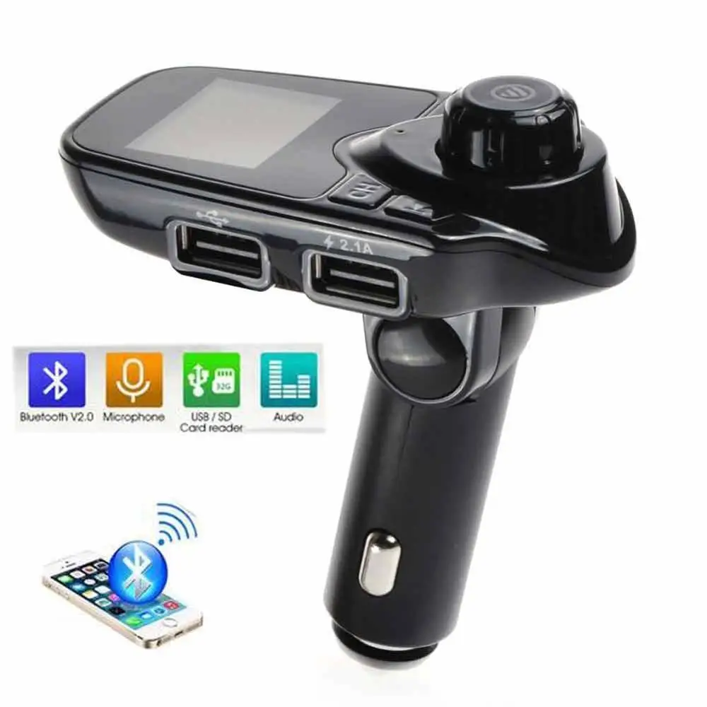 Bluetooth MP3-плеер автомобильный комплект FM-передатчик громкая связь с полными 206