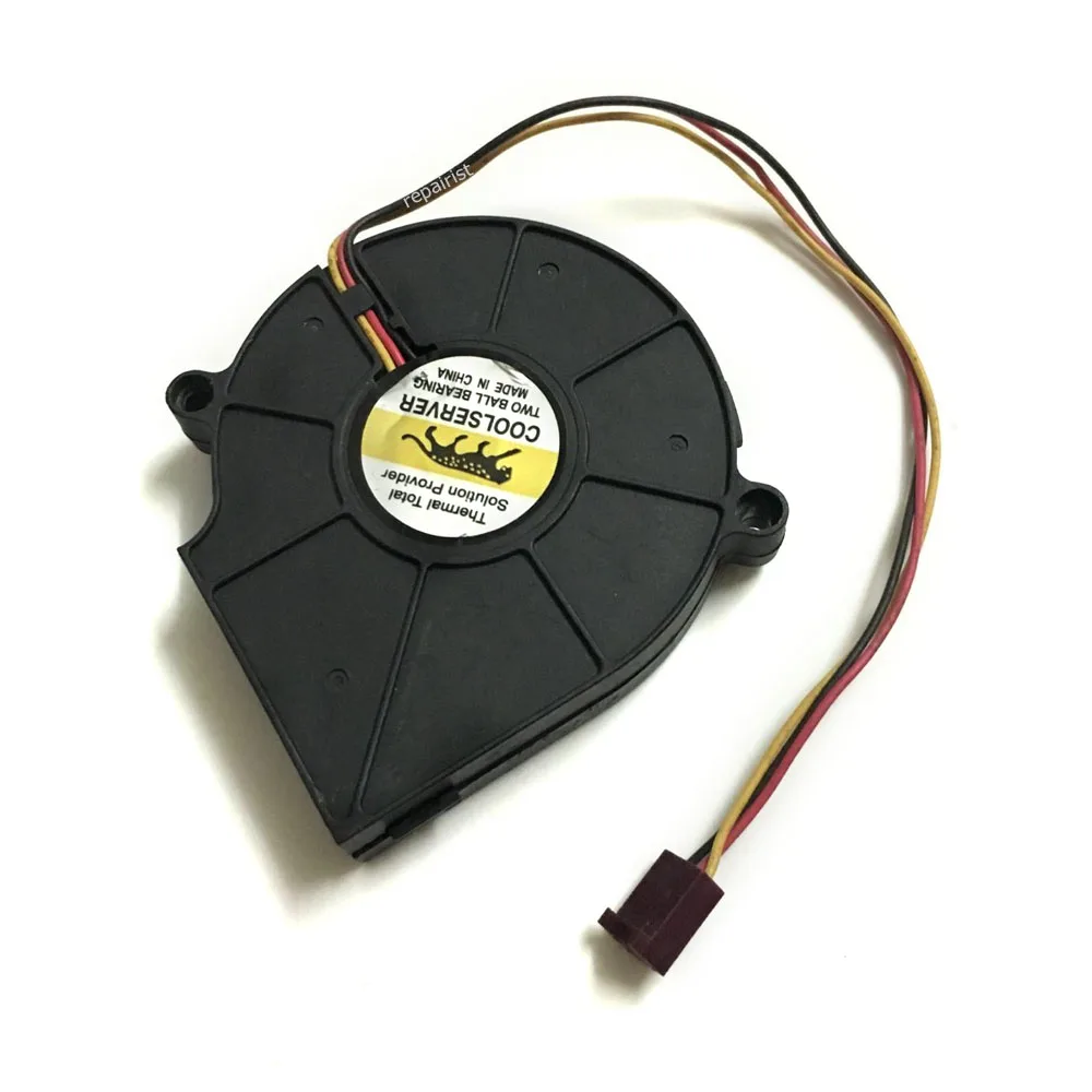 COOLSERVER DC 12 В бесщеточный двигатель вентилятора 1U 775 7015 вентилятор кулер