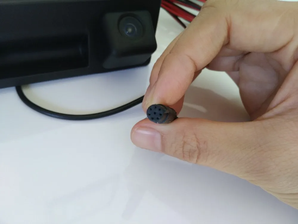 Камера заднего вида с RGB ручкой и задним ходом RVC люк для VW ЭОС Гольф плюс Джетта MK5