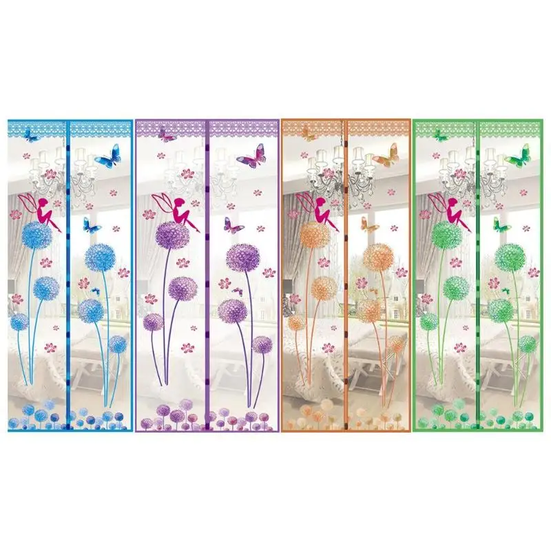 Магнитный занавес для двери анти от насекомых москитная сетка дома занавесок с