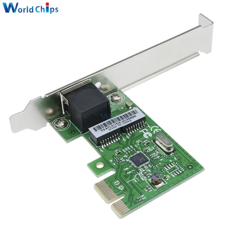 Сетевая карта 1000 Мбит/с Gigabit Ethernet PCI Express PCI-E 10/100/1000 м стандартный адаптер RJ45 LAN