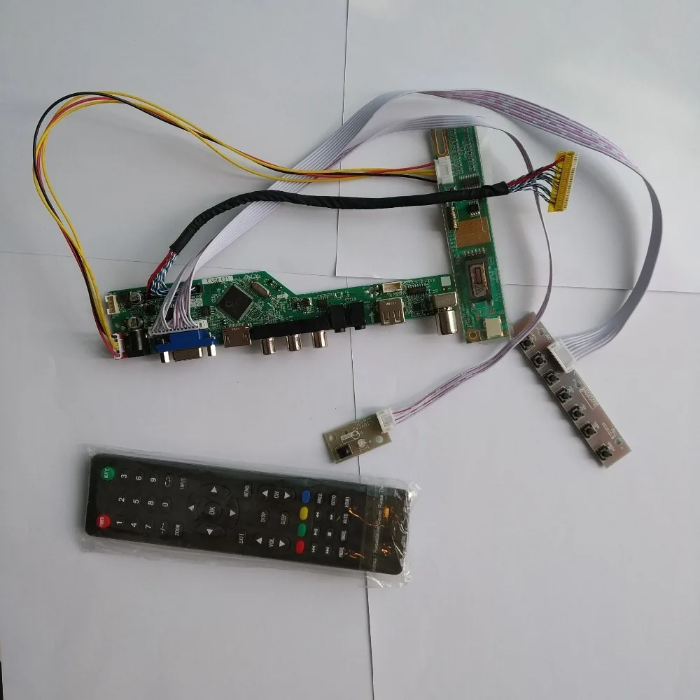 ТВ USB светодиодный ЖК-дисплей AV VGA HDMI аудио контроллеры чипы ic доска для LP171WP4-TLA1/TLA5 LP171WP4(TL)(B1)/TLB3 1440 × 900 17,1"