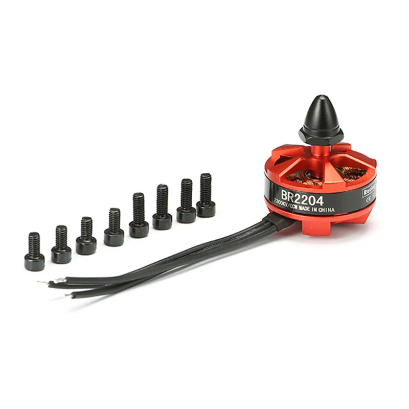 Racerstar 2204 BR2204 2300KV 2-3S бесщеточный двигатель CW CCW для QAV250 ZMR250 260 280 гоночных