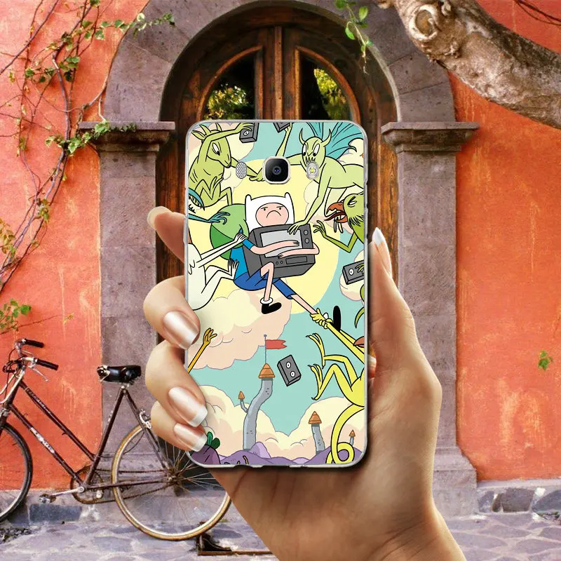 Adventure Time With Finn And Jak For Samsung Galaxy A3 A5 A7 J1 J2 J3 J4 J6 J5 J7 J8 2016 2017 2018 Shell Soft TPU Phone Cover | Мобильные