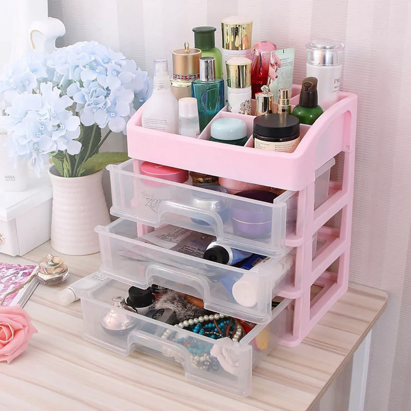 Пластиковый Чехол-органайзер для туалетных принадлежностей ящиков и косметики 3