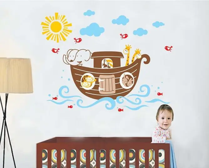 Бесплатная доставка мультяшный корсаир лодка животные сделай сам съемные