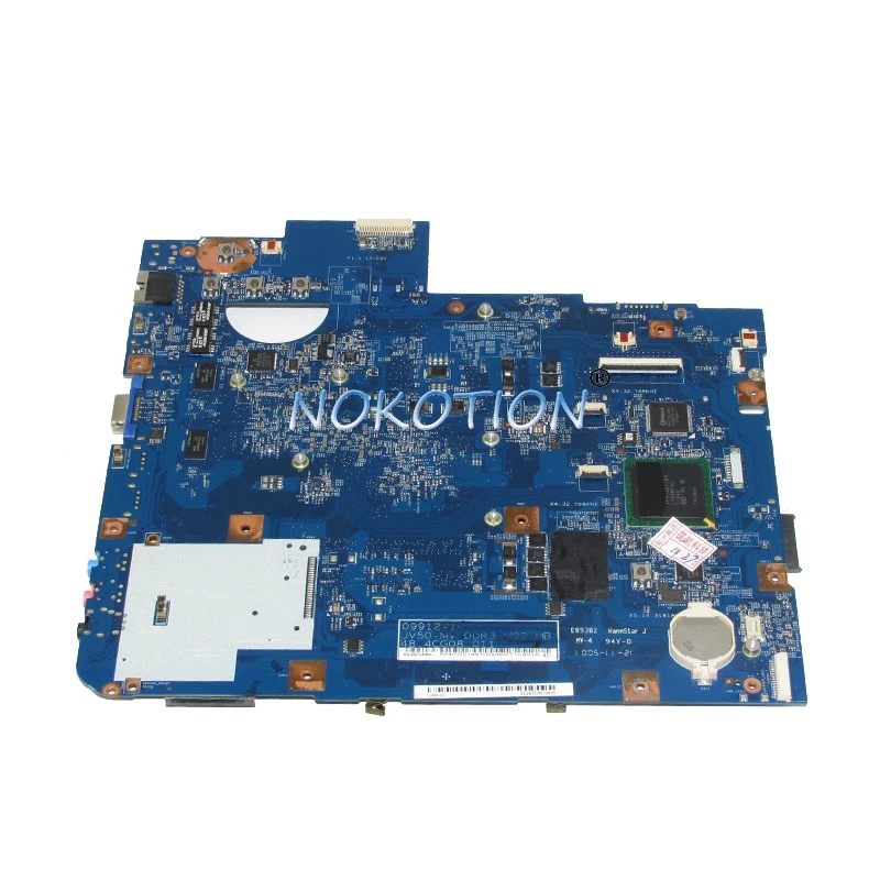 NOKOTION JV50-MV 48.4cg08011 материнская плата для ноутбука acer aspire 5738 MBPRL01001 MB. PRL01.001 GM45 DDR3 HD4500 GPU Бесплатный процессор