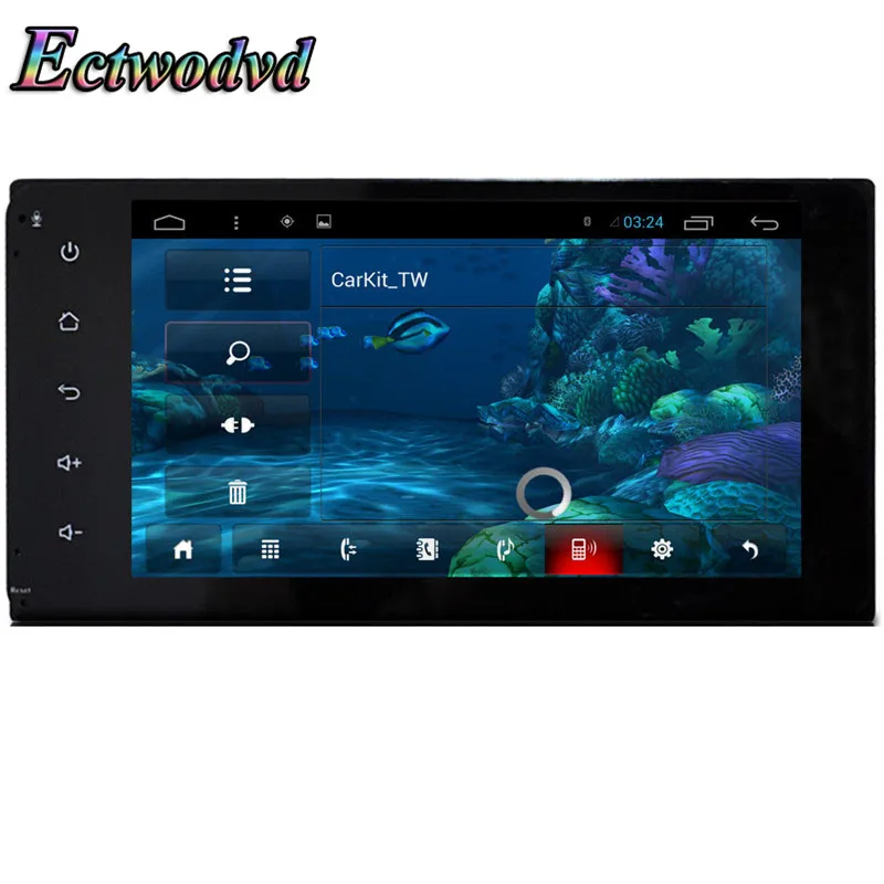 Ectwodvd Восьмиядерный Android 8 1 Автомобильный gps навигация для Toyota RAV4 (2001 2008)/Corolla (2000