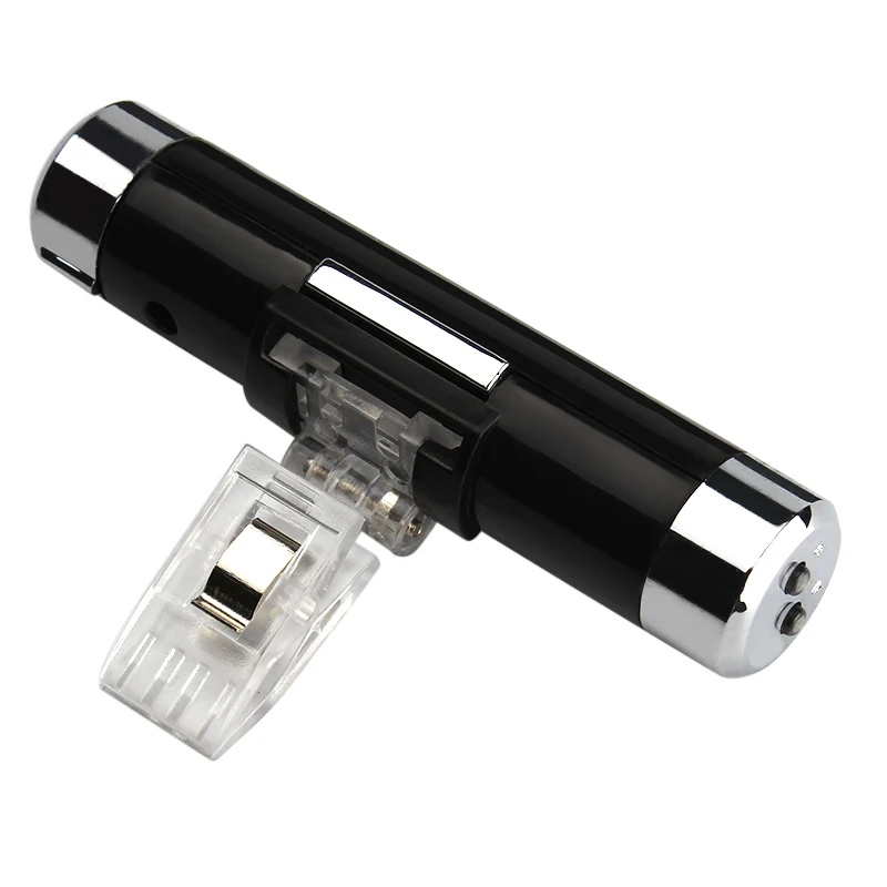 LEEPEE 2 в 1 автомобильные часы термометр цифровой ЖК-дисплей экран воздуховод