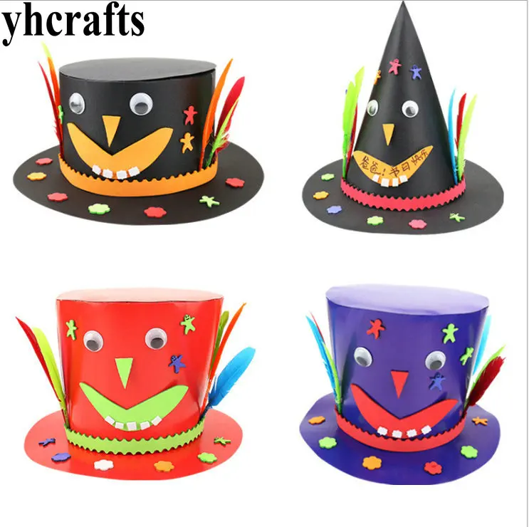 4 шт./лот дизайна сделай сам головные уборы на День отца создайте свои собственные