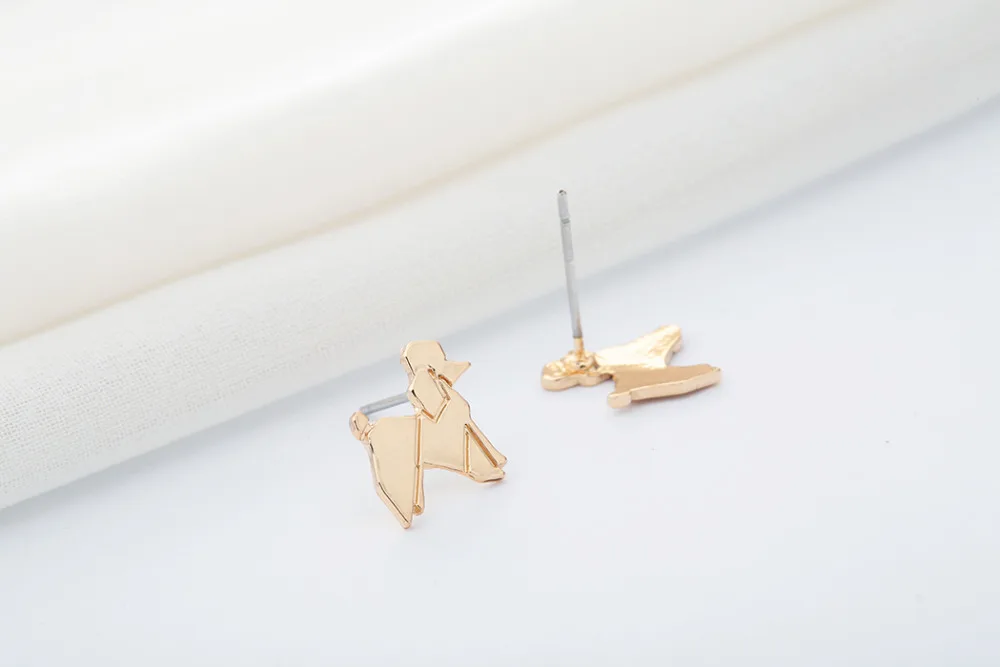 Kinitial 10Pair Lovely Balloon Poodle Dog Stud Earrings In 2 Colors Women's Girl's Children's Earring Toy | Украшения и