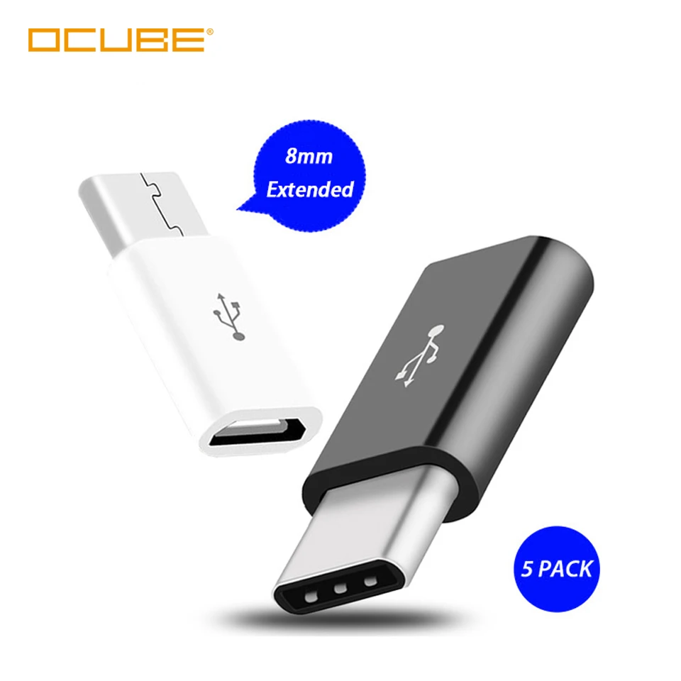 Адаптер Otg Usb Type C адаптер микро Тип Usbc для Samsung Huawei Xiaomi Redmi Note 7 Mi 9 9t One Plus 7t 6t