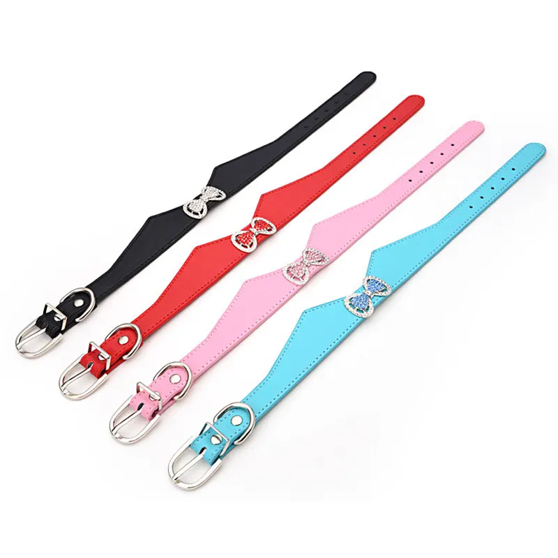 Ошейник из искусственной кожи для домашних животных 1 шт.|collar bling|dog collar blingdog necklace |