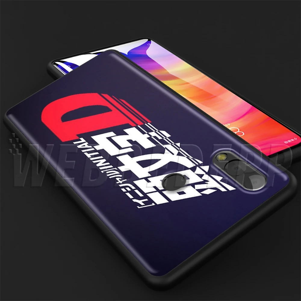 WEBBEDEPP INITIAL D AE86 мягкий чехол из ТПУ для Xiaomi Redmi Mi Note 8t 10 MAX A1 A2 5X 6X 3 6 8 9 SE F1 Lite|Бамперы| |