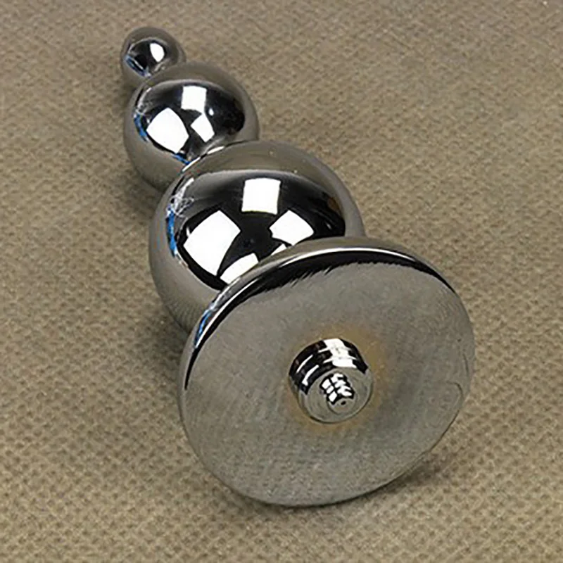 Электрический шок Анальная пробка для импульсной терапии металлический