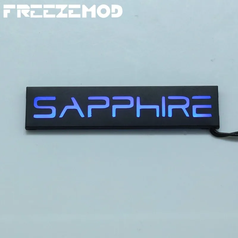 FREEZEMOD специальный светодиодный индикатор видеокарты с синим цветом. XYD-SAPPHIRE