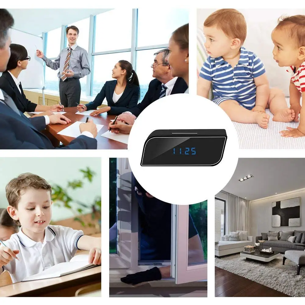 1080P wifi мини-камера, будильник, беспроводной датчик движения, IP безопасность, ночное видение, микро домашний удаленный монитор, скрытая TF карта