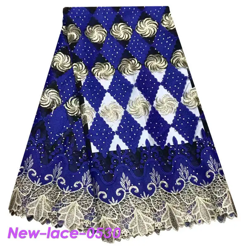 Африканская кружевная ткань 2019 вышитая нигерийская Свадебная лента высокого