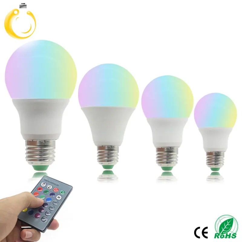 E27 3W 5W 7W 9W 5050 RGB светодиодный светильник Lampara лампа AC220V высокая мощность