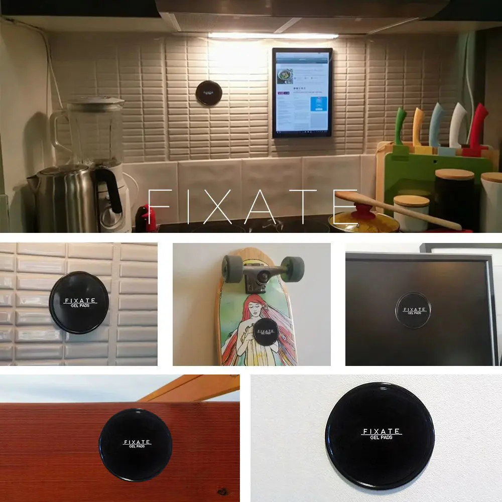 2 шт./компл. Rround and Triangle Волшебный держатель для планшета Противоскользящий коврик