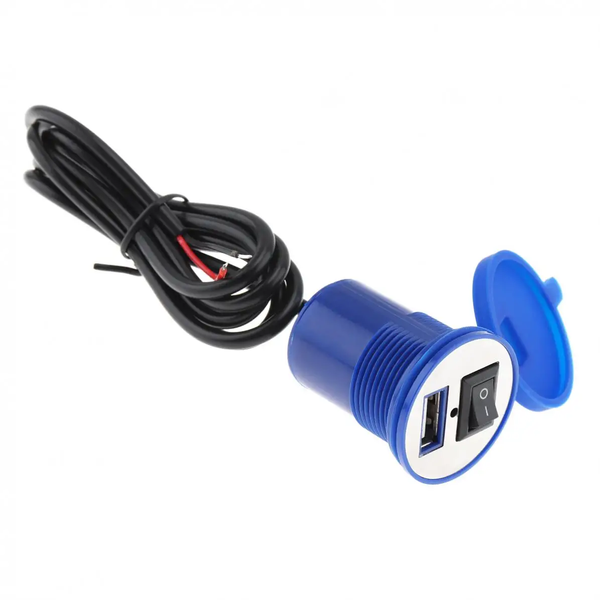 12V 2.1A водонепроницаемый USB сопло универсальное USB Автомобильное зарядное устройство для мобильного телефона зарядное устройство для кросс-велоспорта скутер
