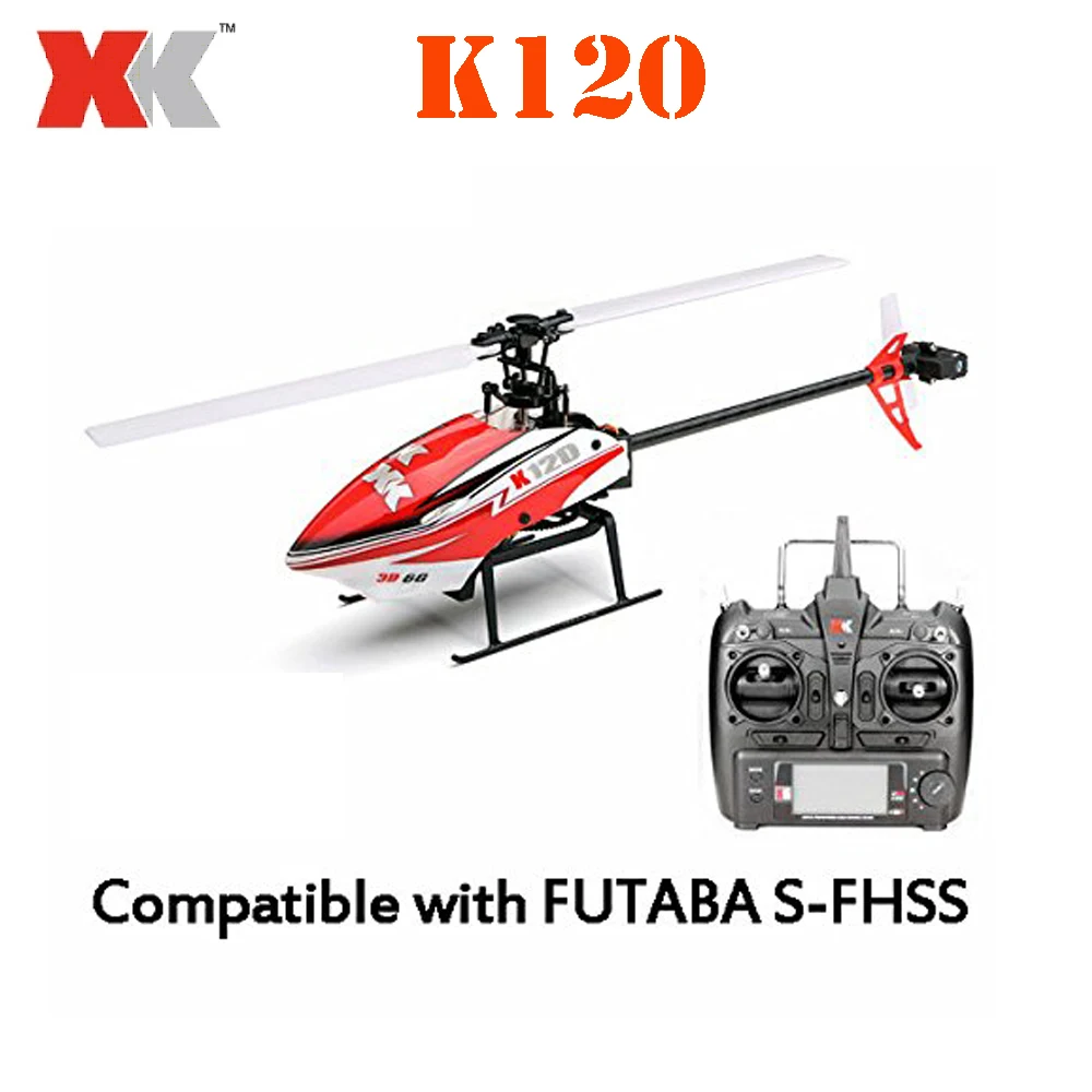 Оригинальный XK K120 шаттл 6 канальный бесщеточный 3D/6G система RTF RC вертолет|rc helicopter|xk