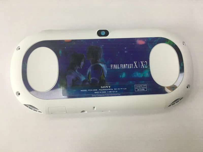 A Запасная задняя крышка с логотипом для PS Vita Slim для psvita 2000 Консоль ack Оболочка Чехол - Цвет: A