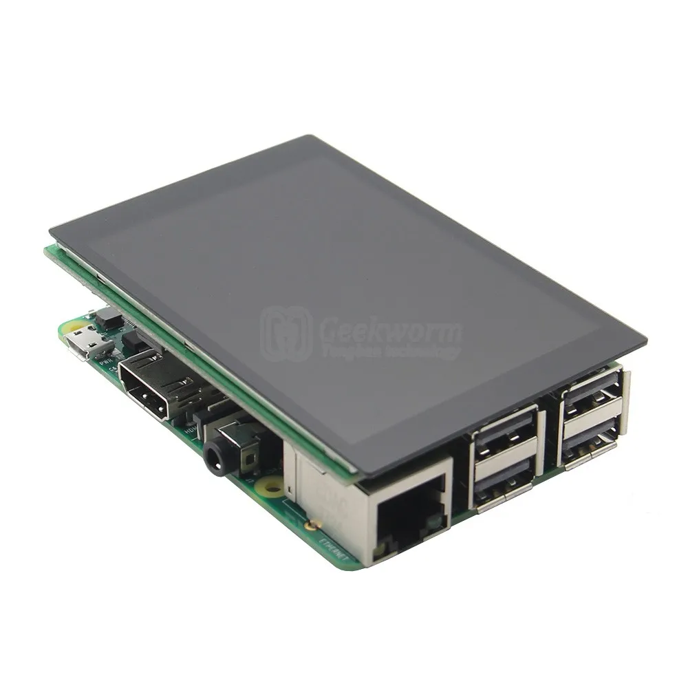 Raspberry Pi Сенсорный экран 3 5 дюймов TFT Ёмкость Дисплей 320x480 для контроля уровня