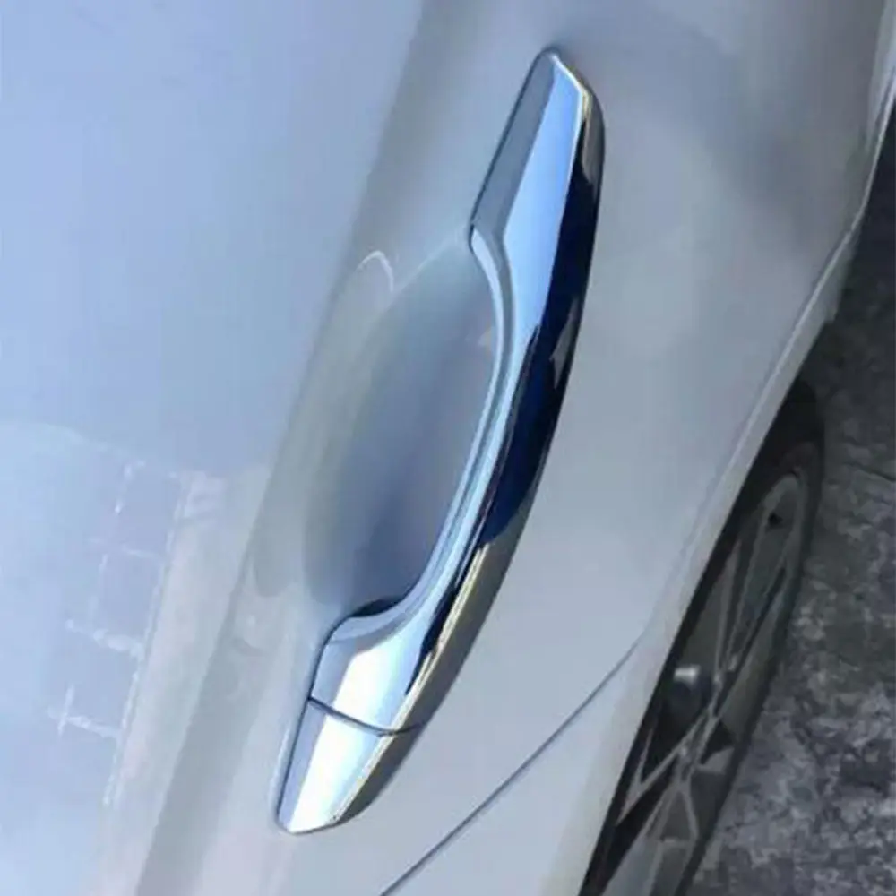 Накладка на дверную ручку для 2016 17 Hyundai Elantra Avante хромированная внешняя наклейка из