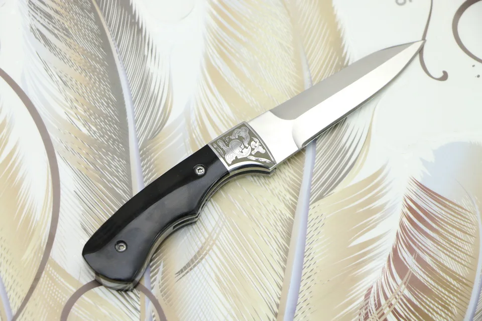 LOVOCOO Bone Soul 440C Лезвие из стали, ручка из смолы, Флиппер, складной нож для кемпинга, охоты, Карманные Подарочные ножи для фруктов, EDC инструменты