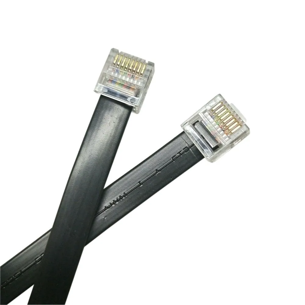 

Hot UTP CAT5 Network Cable Computer Cable Adapter Patch Cord Short Flat Connector RJ45 Crystal Head LAN Wire Copper Noodle Line
