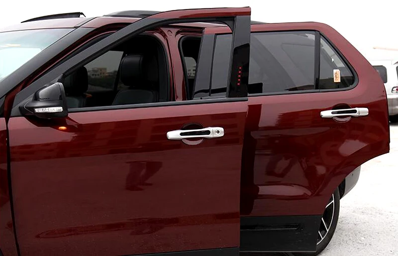 8 шт. декоративные накладки на дверные ручки для Ford Explorer 2011 2012 2013 2014 2016 2017 2018